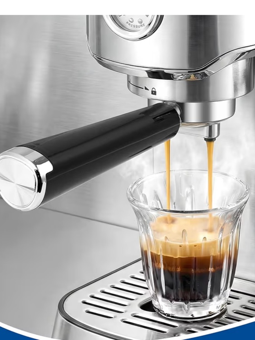 51mm Espresso Portafilter Handle, Espresso machine funnel handle